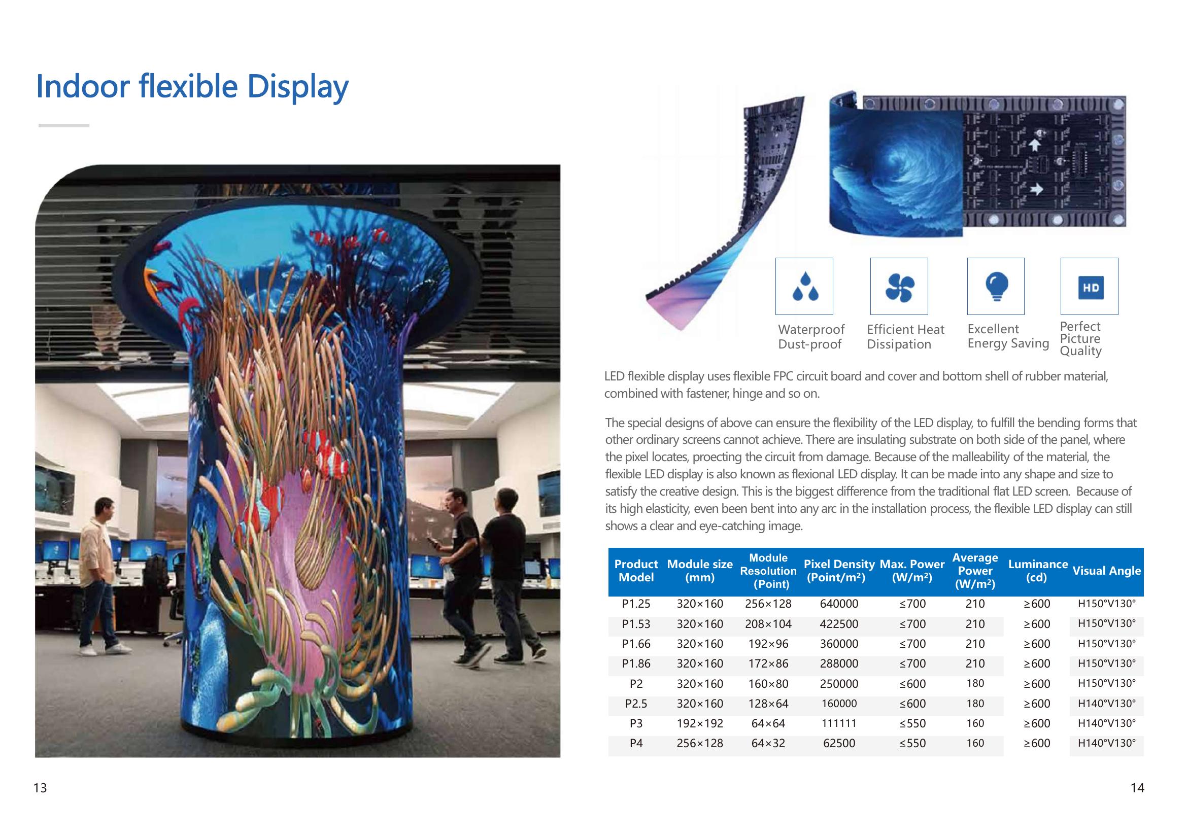 Indoor Flexible LED Display